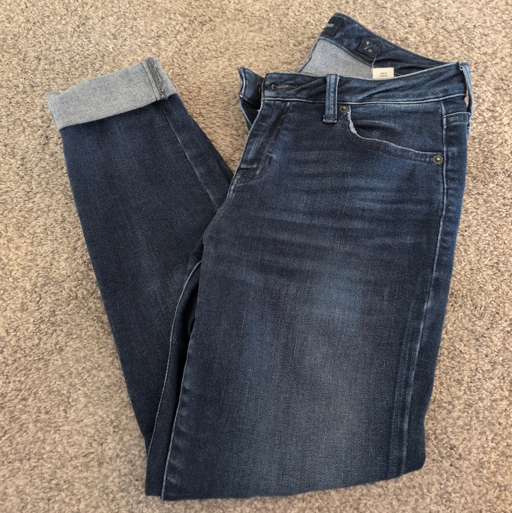 Size 6 Lucky Brand Dark Blue Women's Jeans